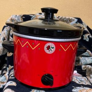 Red Crockpot
